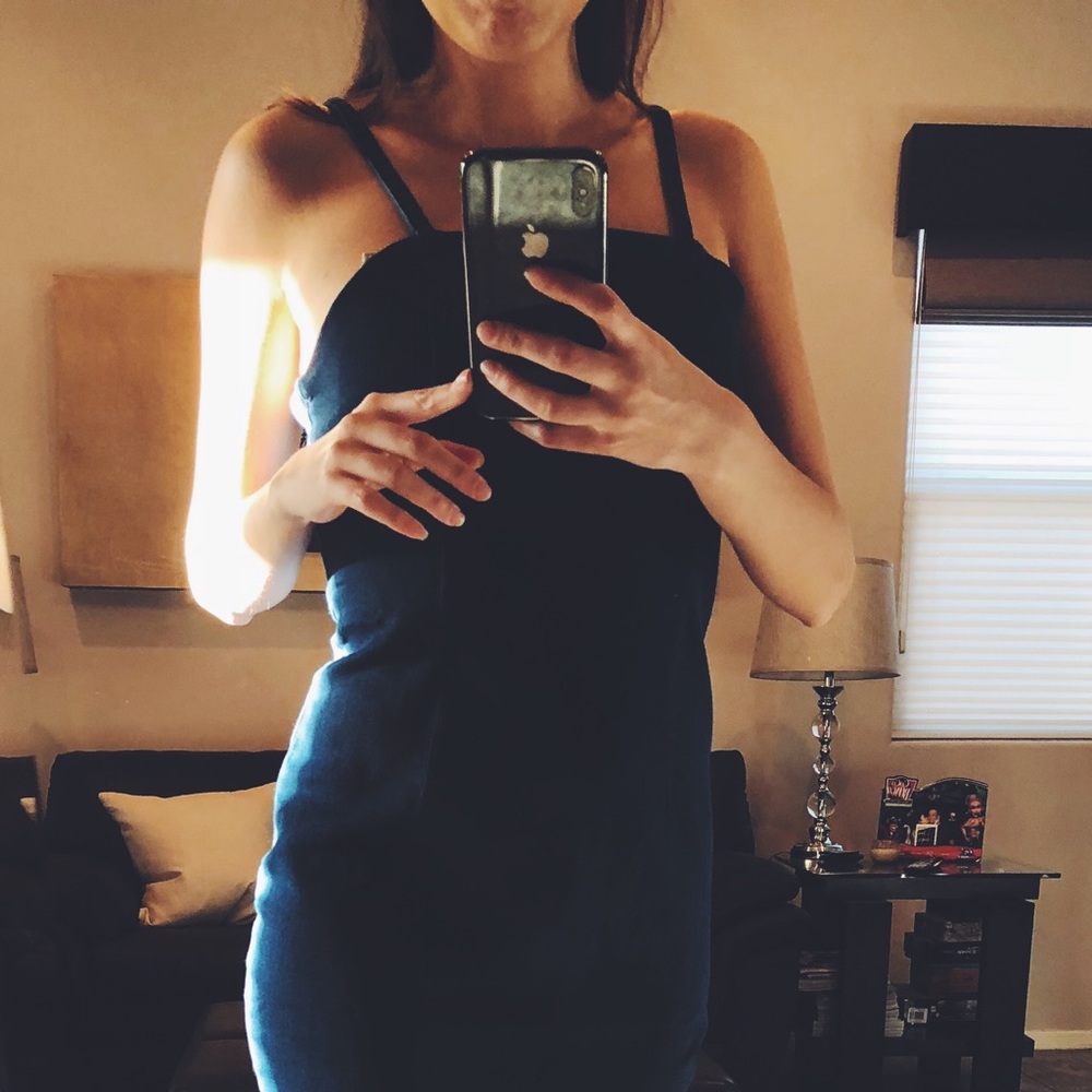Naked Wardrobe Brand New Denim Dress